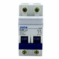 LLAVE TERMICA SICA 2 X 20 A