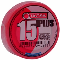CINTA TACSA X 10 MTS ROJA