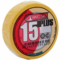 CINTA TACSA X 10 MTS AMARILLA