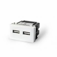 MOD USB DOBLE BLANCO "KALOP" CIVIL