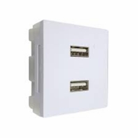 MOD USB DOBLE DUMECO BLANCO