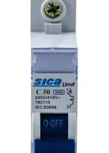 LLAVE TERMICA SICA 1 X 50 A