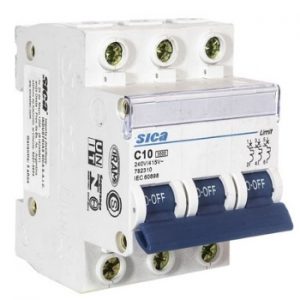 LLAVE TERMICA SICA 3 X 10 A