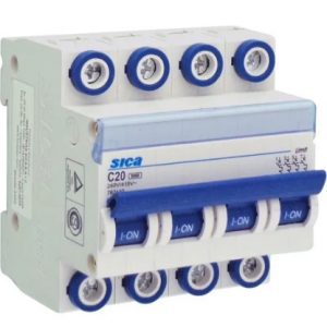 LLAVE TERMICA SICA 4 X 20 A