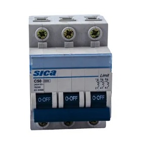 LLAVE TERMICA SICA 3 X 50 A