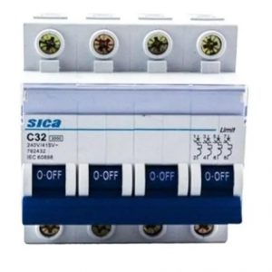 LLAVE TERMICA SICA 4 X 32 A