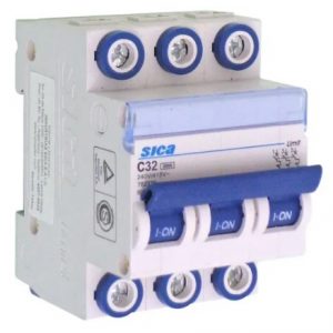 LLAVE TERMICA SICA 3 X 32 A