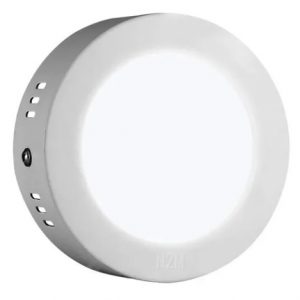 LED EXT REDONDO  6 W "CALIDO" 3000 K