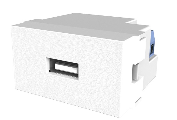 USB SIMPLE 1A "PLATINUM" BL (ECO)