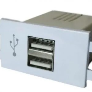 USB DOBLE 2 A "SICA LIFE" BL (ECO)