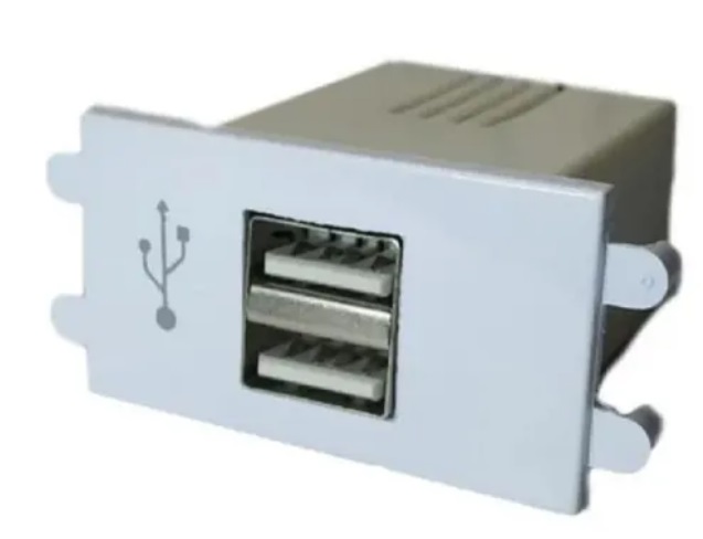 USB DOBLE 2 A "SICA LIFE" BL (ECO)