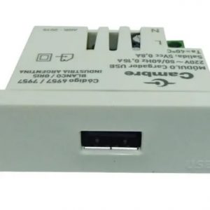 USB SIMPLE 1A "CAMBRE" BL (ECO)